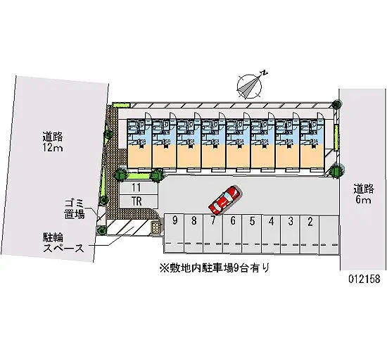 ★手数料０円★印旛郡栄町安食１丁目　月極駐車場（LP）